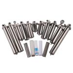 150 Psi Max. Pressure Multi Cartridge Filter Housing with 9.75 Cartridge Length