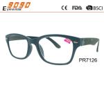 New arrival and hot sale of plastic reading glasses, suitable for women