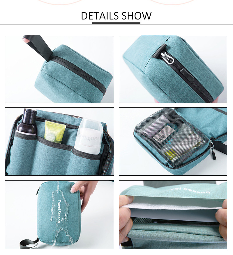 Waterproof Polyester Pouch Clutch Bag Cosmetic Bag For Women