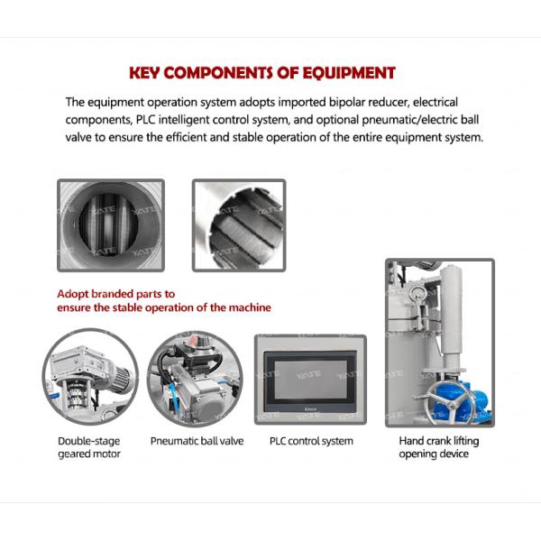 SUS316 16bar 100micron Self Cleaning Automatic Backwash Filter For Water Treatment System