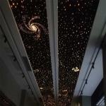 PMMA 15W Fiber Optic Star Ceiling Panels 600*600mm For Moon Shooting