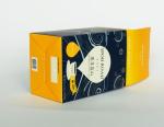 Glossy UV Varnish Printed Food Packing Boxes , Panton Coffee Box Packaging