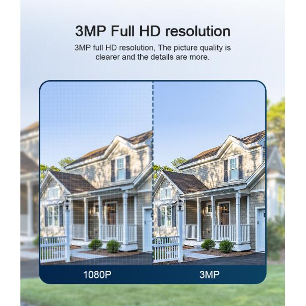3mp Hd Two Way Audio Automatic Tracking Remote Control Indoor PTZ Security Camera Smart Wifi Camera