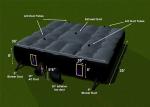 0.55mm PVC Tarpaulin Inflatable Laser Tag 30′' , Inflatable Maze For Kids