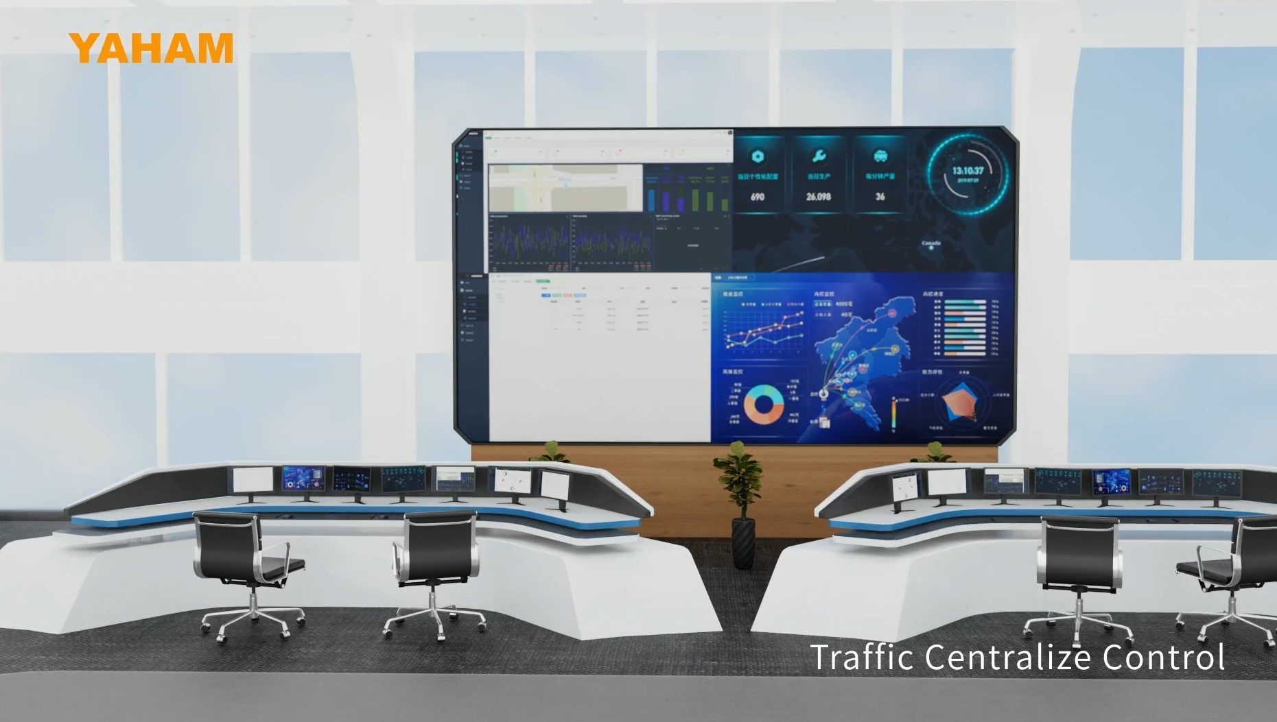 50W Lane Control LED Screen Sign Oriented Identification System