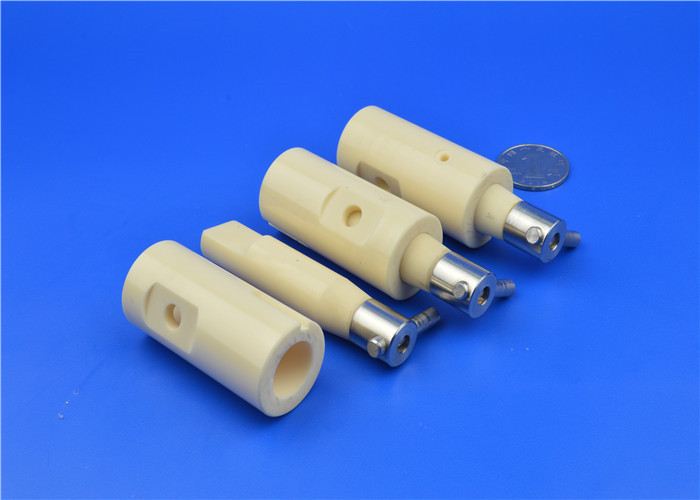 High Pressure Zirconia Ceramic Piston Pump / Ceramic Plunger With Oil And Water