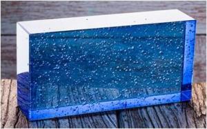 Wholesale Colored Glass Bricks Wall Tough Clear Solid For Building Interior Decoration from china suppliers
