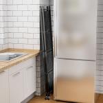 Collapsible 5 Tiers Metal Home Organizer Rack Shelf With Castors