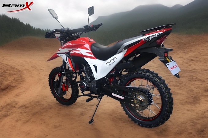 2.5l Electric Start Dual Sport Bikes Single Cylinder 200cc 4 Stroke Enduro Motorcycles