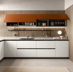 Customized Melamine Kitchen Set Tailored Modern White Kitchen Cabinets
