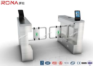 Wholesale DC 24 V Brush Motor Facial Recognition Turnstile Bi Directional 304 Stainless Steel Housing from china suppliers