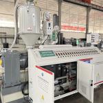 Durable Plastic Pipe Moulding Machine , High Speed PVC Tube Cutting Machine