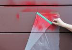 Moisture Proof High Temperature Outdoor Maskeleme Taped Auto Paint Film Refinish