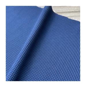 Wholesale 100% Polyester Waffle Weft Knitted Jersey Fabric Suppliers for Casual Sportswear from china suppliers