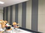 Meeting Room Fabric Wrapped Acoustic Panel Fiberglass Board Sound Absorbing