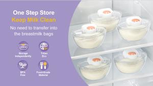 Wholesale Wearable Handsfree Electric Breast Pump , Breast Milk Pump Customized Logo 1000mah from china suppliers