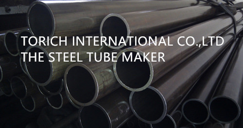 Astm A106 Seamless Metal Tubes , Black Painted Carbon Seamless Steel Pipe