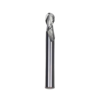 HRC 55° R10*20*40*20*150L 2 Flutes Ball Nose End Mill For Aluminum Without