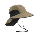 Green Wide Large Brim Outdoor Boonie Hat For ladies Summer Activity