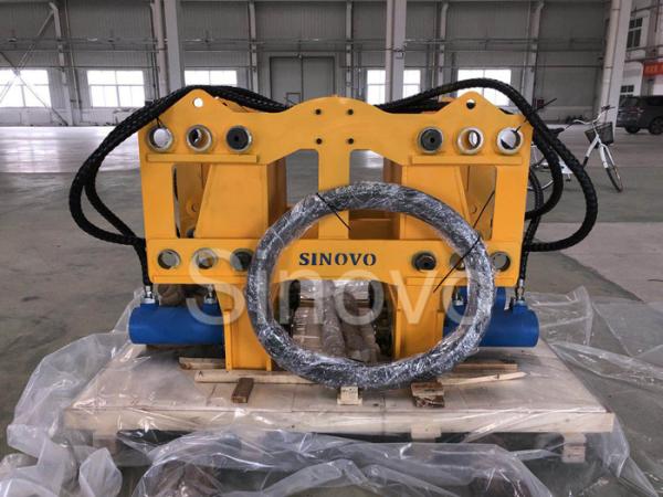Yellow Hydraulic Pile Breaker AN210 Cut Wall Width 300-800mm Max Rod Pressure