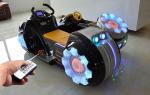 2 Or 3 Player Electric Motorbike For Kids / Rechargeable Motorcycle 185*113*85cm