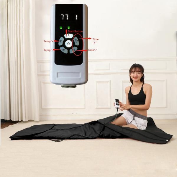 Carbon Fiber Heating Element Infrared Light Red Therapy Weight Loss Sauna Detox