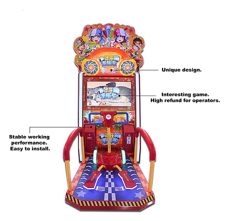 Happy Scooter Redemption Tickets Arcade Game Machine Sports Entertainment