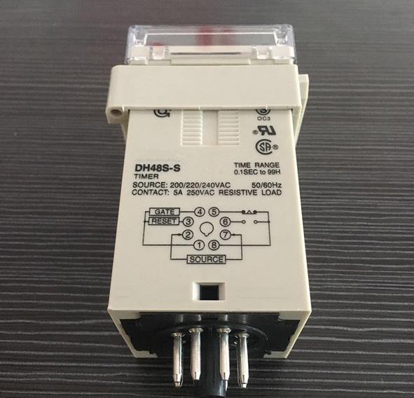 DH48S-S Electronic Digital Timer Repeat Cycle Delay Timer Relay