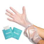 2pcs Per Pack Folded Gloves Biodegradable Gloves Disposable Food Grade Gloves
