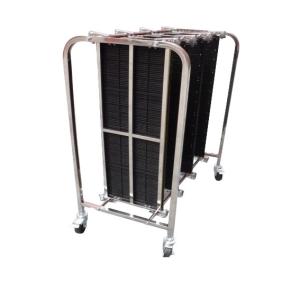 Wholesale 304 Stainless Steel ESD PCB Cart ESD Magazine Rack Horiz Hold Panel Rack from china suppliers