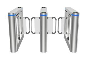 Wholesale Customized Glass Swing Turnstile Biometric Access Control Facial Access Control from china suppliers