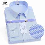 Long-sleeved Slim Business Dress Shirt Free Professional Fairly Used Glossy for