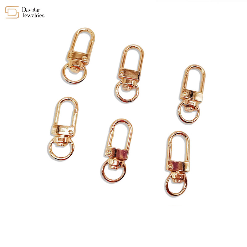 Bag Parts Swivel Snap Hook Zinc Alloy Buckles For Key Rings DIy Jewelry Making