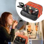 Zippered Unisex Nylon Travel Toiletry Organizer