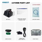 GOMECY 1470nm 980nm/30W Fat Reduction Endolift Laser Device Endolaser Fat
