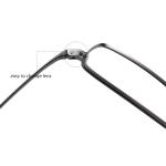 Ultra Light Mens Titanium Glasses Business Moderate Size OEM