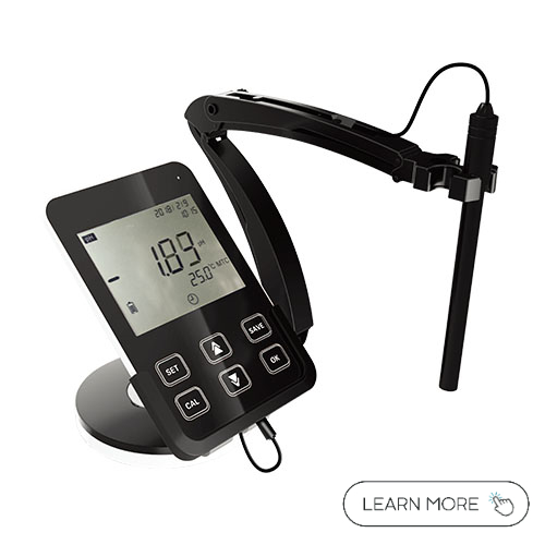 Basic Error ±2%FS 4.3 inch Color LCD Screen Bench Turbidity Meter with LED Light Source