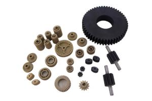 China Chemical Resistance PEEK Machined Parts Peek Gears For Beverage Bottling Machinery on sale