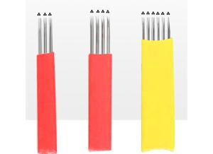 Wholesale Professional PMU Tattoo Microblading Needle Fog Eyebrow Blade Shape from china suppliers