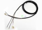 Outdoor CPRI Fiber Patch Cable LC - LC OM2 MM 50 / 125 Duplex 7mm 50m Black Anti