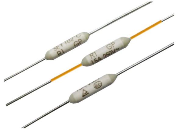 Ceramic Case RY Thermal Cutoff Fuse 15A 250v Non Resettable Fuse IEC Safety