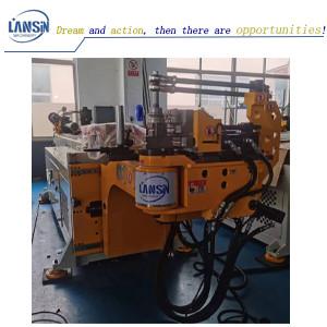 Gi Exhaust Tube Pipe Bending Machine Press Brake Steel Bender Car For Shipyard