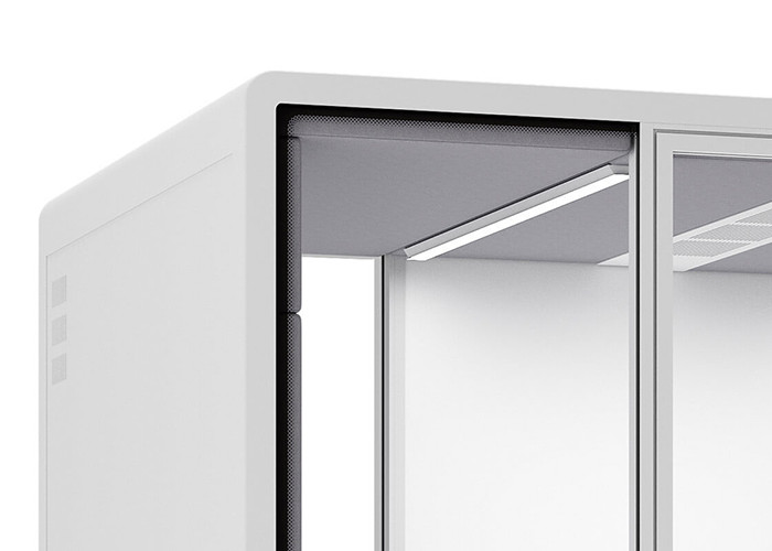 Tailored to specific needs Soundproof cabin fabric panels and glass