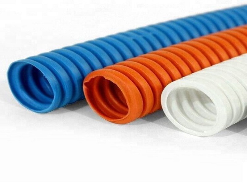 High Speed PE PVC Single Wall Corrugated Pipe Production Line
