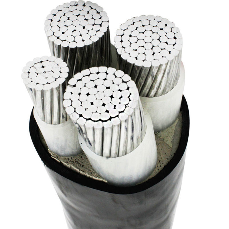 Customized Size 4 Core 6mm 10mm 16mm 25mm 35mm 50mm Cu/PVC/PVC Cable with Pure Copper