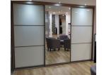 Safety Decorative Painted Glass , 6mm Back Painted Glass Designs For Wardrobe