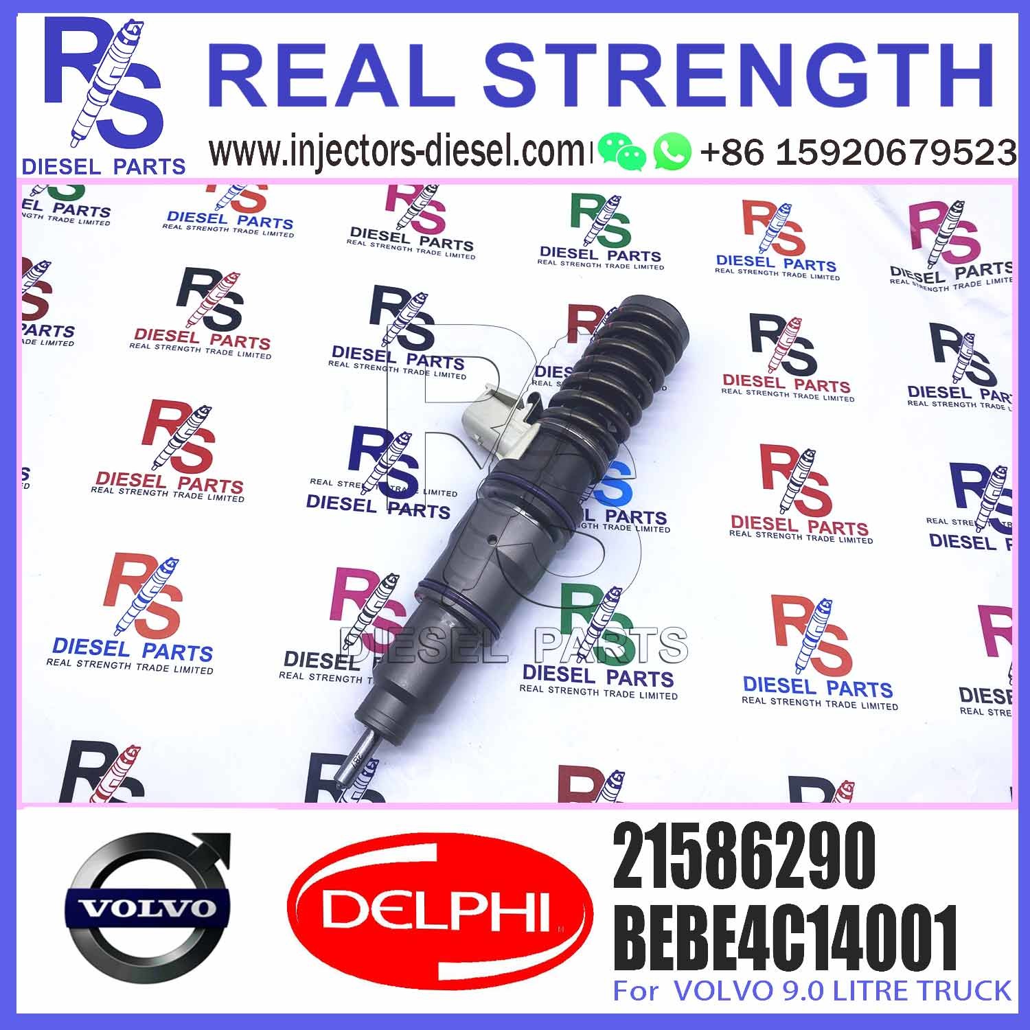Diesel common rail injector 21586290 Hot selling high-quality injector assembly 21586290