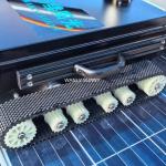 29kg Light Weight Photovoltaic Industrial Roller Brush Solar Panel Cleaning