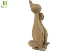 Recycle Visual Retail Display Props Giant Cat Craft Paper For Merchandising
