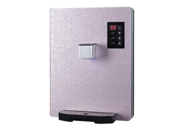 Pink Color Wall Mounted Instant Hot Water Dispenser 3 Seconds Instant Boiling